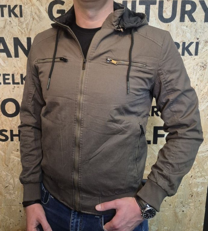 Kurtka przejściowa khaki