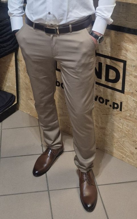 Spodnie beżowe